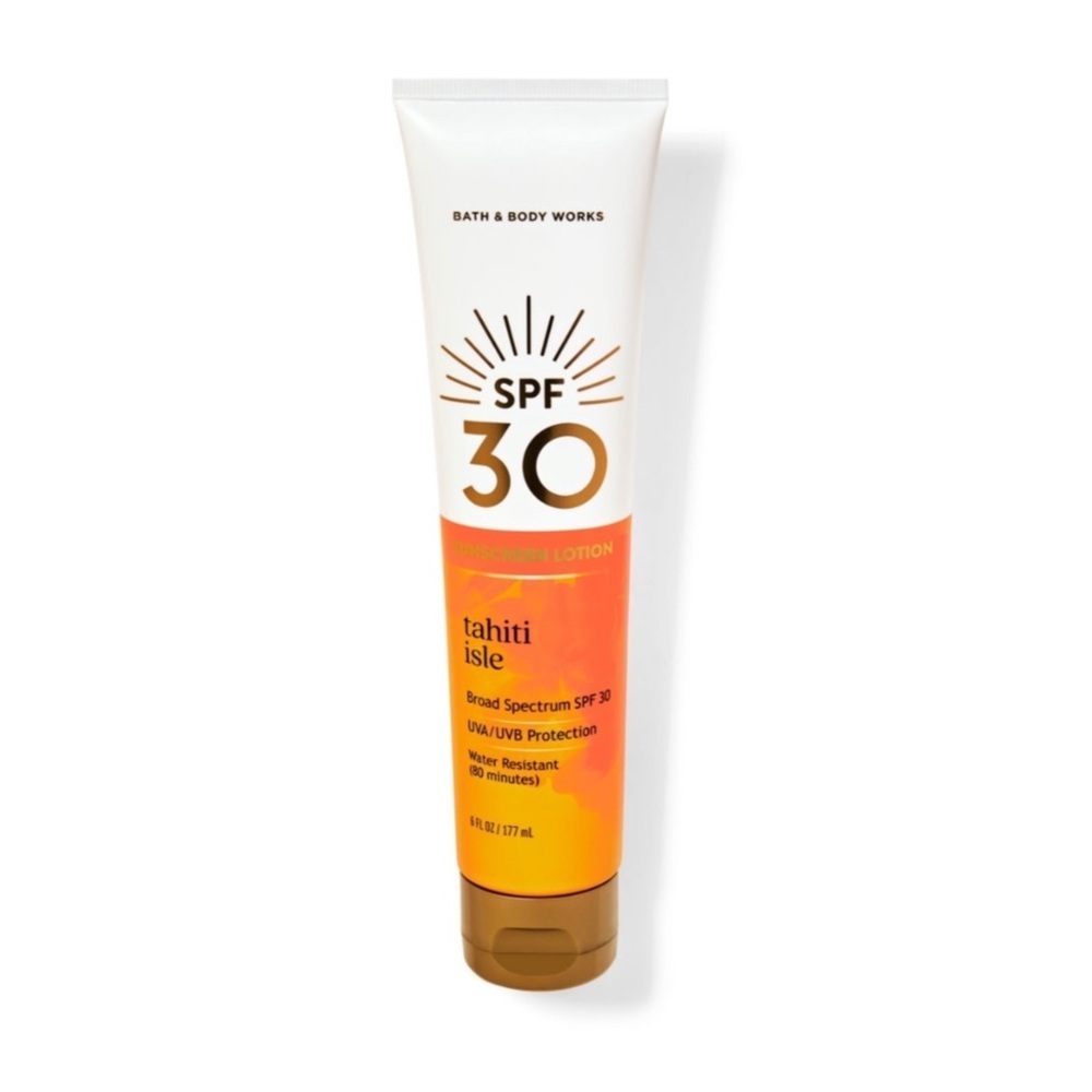 Bath & Body Works Tahiti Isle SPF 30 Sunscreen Lotion